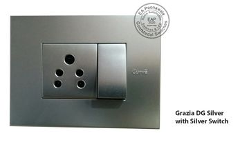 Grazia DG Silver with Silver Switch EA Poonawala