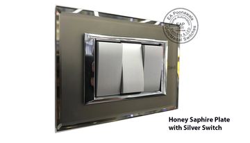 EA Poonawala Honey Saphire with Silver Switch