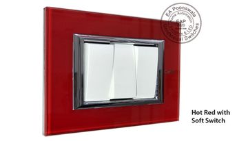 EA Poonawala Hot Red with Tg Switch