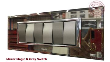 EA Poonawala Mirror Magic with Grey Switch