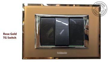 Goldmedal Rose Gold Plate with Titanium Grey Switch available at EA Poonawala