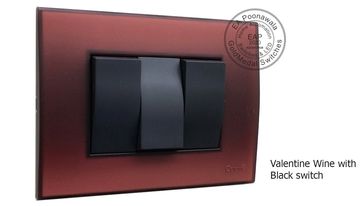 EA Poonawala Valentine Wine with Black Switch