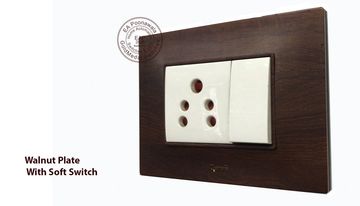 Glassio Black Walnut with Soft Switch EA Poonawala