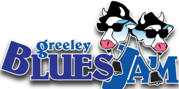 The Greeley Blues Jam Music Festival logo