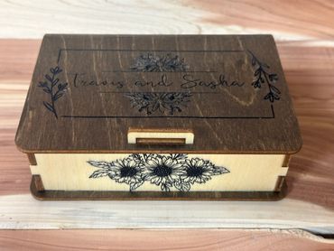 Wooden gift box