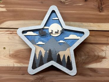 Multi-layer Christmas Star