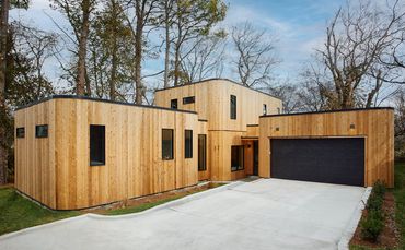 Modern house by award winning architect