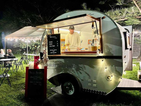 mobile bar outdoor event