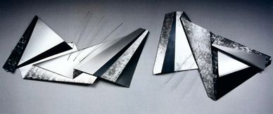 M4C-#406 & #407  xxxlg
stainless steel and black