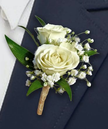 A custom boutonniere for Homecoming or Prom!