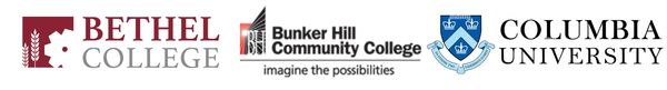bethel college, bunker hill community college, columbia university