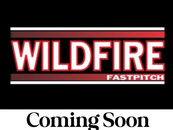 Logo of Wildfire Fastpitch with Coming Soon text below.