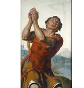 1498-Maarten van Heemskerck (1498–1574) Gideon thanks God for the Miracle of the Dew