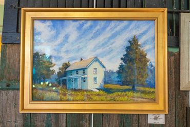 original art pastel painting