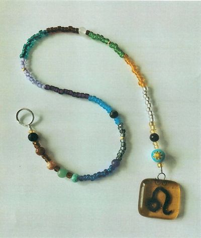 Astrology Zodiac in beads,  jewelry for the mystic in your life hand crafted by Astrologer L. Toth