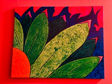 LET'S FLOWER
16X20 ACRYLIC ON CANVAS