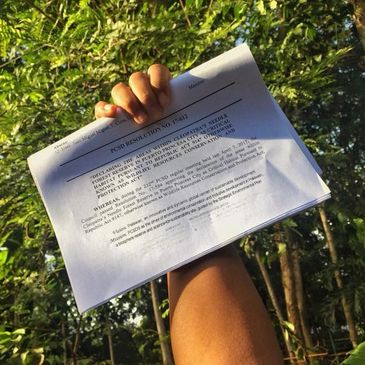 Declaration Paperwork by PCSD of the Cleopatra's Needle Critical Habitat spearheaded by CS.