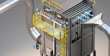 dust collector, ductwork, fume collector, pm work, dust collector design work