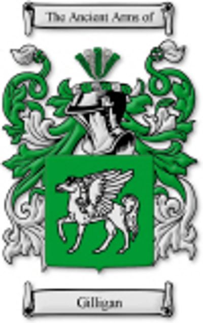 The Gilligan Coat of Arms at Highwinds Herbs