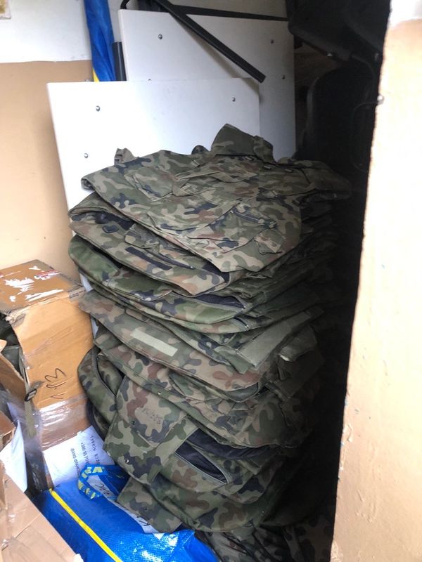 Bullet-proof vests for Chernihiv Territory Defence