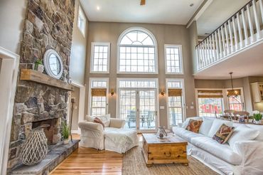 This transformation was staged and brought seller $40,000 over asking price with refresh