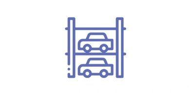 Business Space with Parking Tower