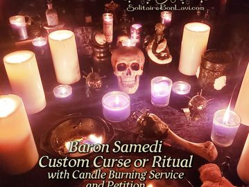 Baron Samedi Curse or Ritual by Solitaire Bon Lavi