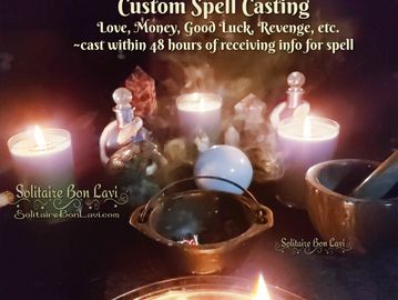 Custom Spell by Solitaire Bon Lavi