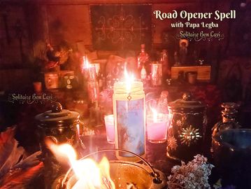 Road Opener Spell with Papa Legba by Solitaire Bon Lavi