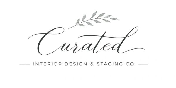 Logo for Curated Interior Design & Staging Co.