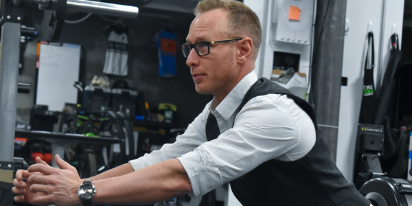 Dr. Nick North demonstrates exercise