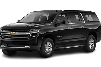 Black Chevrolet Suburban SUV limo for San Jose airport transfers and corporate travel