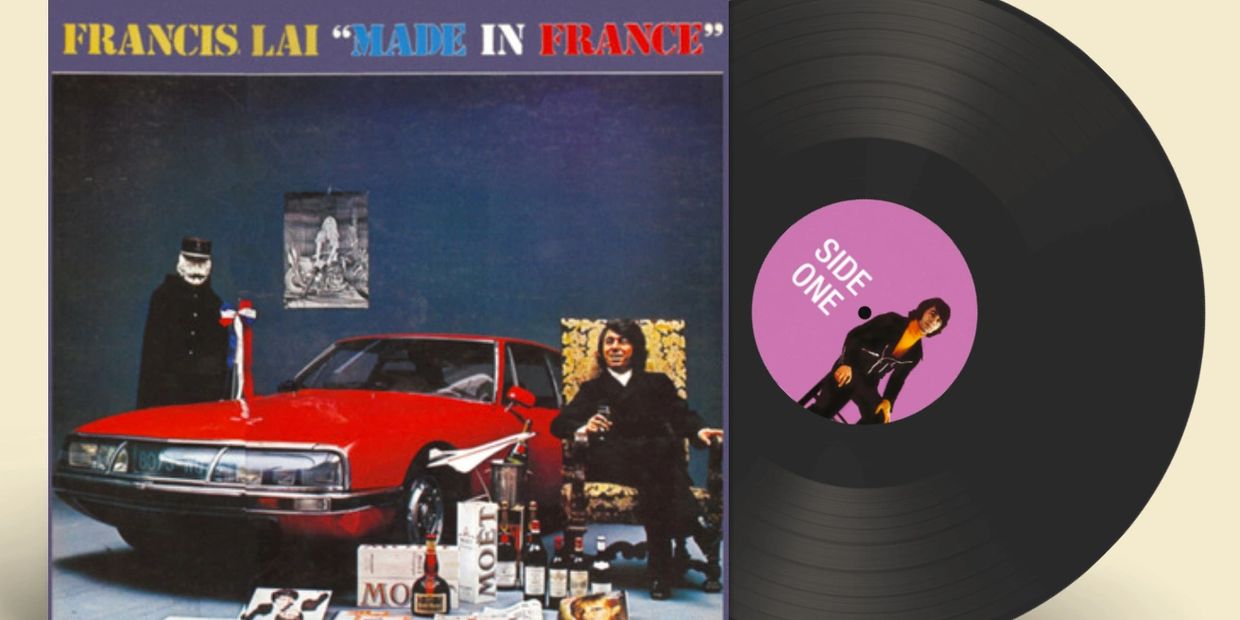 Made In France, Francis Lai play Fra,cis Lai. Album produced by Thierry Wolf for Play-Time.