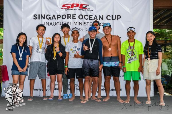 Group of Southeast Asian Youth Paddlers