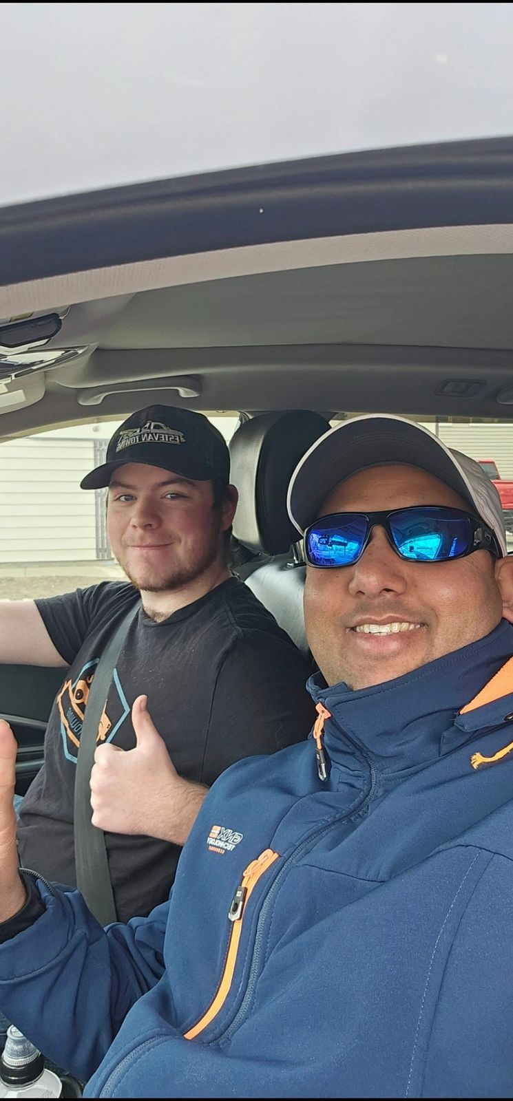 SGI Certified Senior Driver M Israr Kayani providing in car training to one of our valued student.