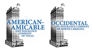 Logo displaying two insurance companies.