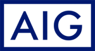 AIG company logo.