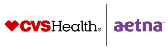Logos of CVS Health and Aetna side by side.