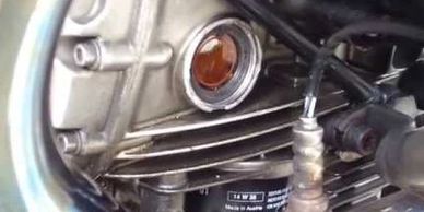 Check your engine oil regularly.