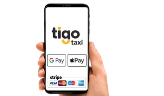 tigo taxi Leicester app google pay apply ay visa master card
