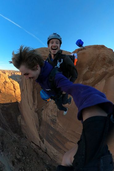 Tandem BASE Moab bucket list