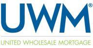 A logo of United Wholesale Mortgage who our company IAS Residential completes appraisals for