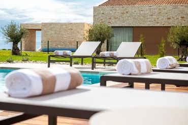 Swimming pool for all family Villa Sanpadeo Brtonigla Istria Croatia