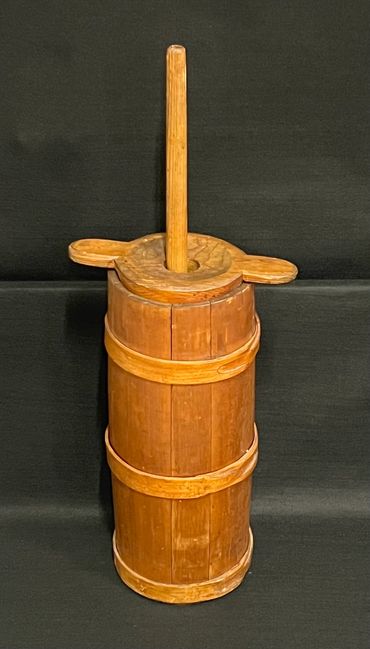 Antique Wooden Butter Churn