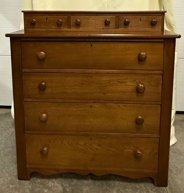 Old brown dresser