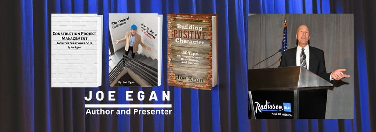 Joe Egan is an author, presenter, speaker, and business consultant on construction management