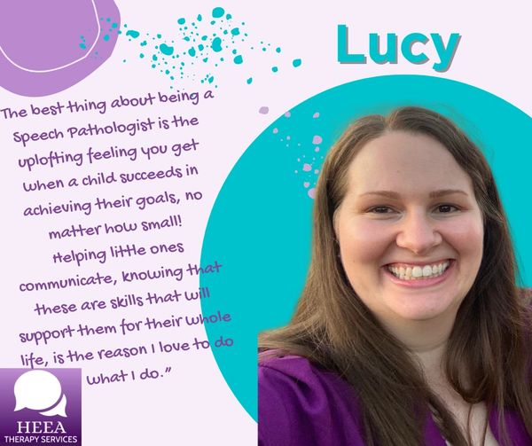 Lucy Speech Pathologist who conducts Telehealth Sessions