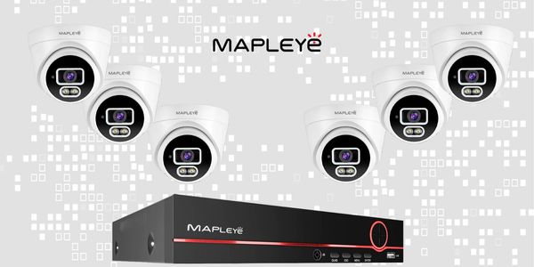 MYK-4K8R2T56-MC
Best Security system brand Mapleye 5mp Turret IP Security camera kit NVR box
