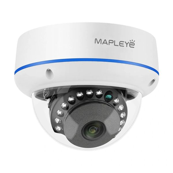 MY-E1D5-I3S-P/S
Mapleye 5mp Dome IP Vandalproof Security camera