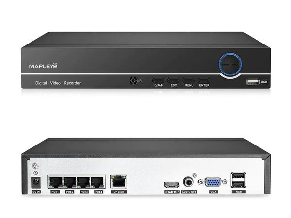 MY-6108K-2T  8Channel NVR 4K Mapleye Network Video Recorder